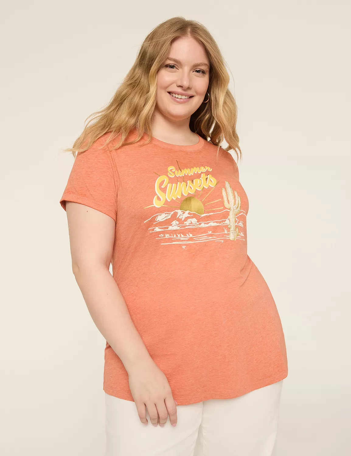 Summer Sunset Graphic Tee | Lane Bryant (US)