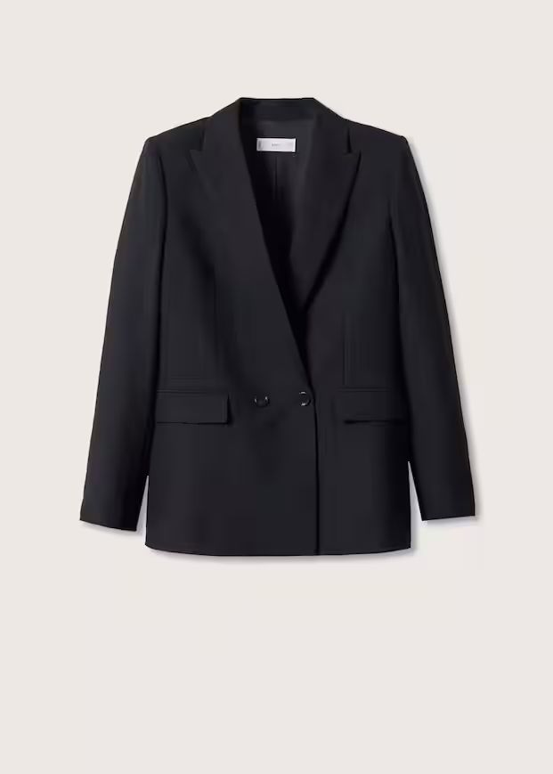Fitted essential suit jacket | MANGO (NL)