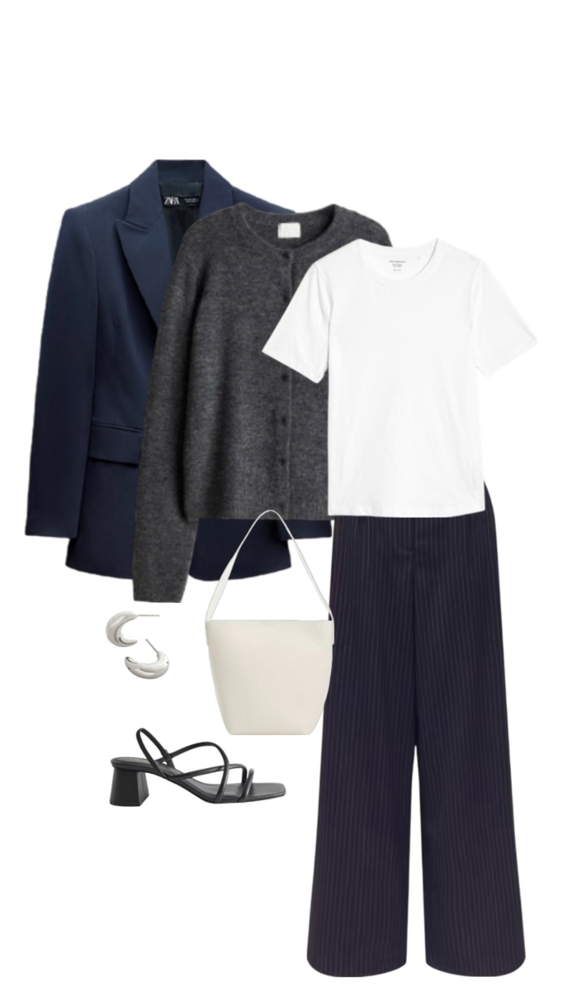 Spring workwear ideas.
Navy suit 
Spring footwear 
Spring layers 

#LTKAprilSpotlight #LTKworkwear #LTKspring
