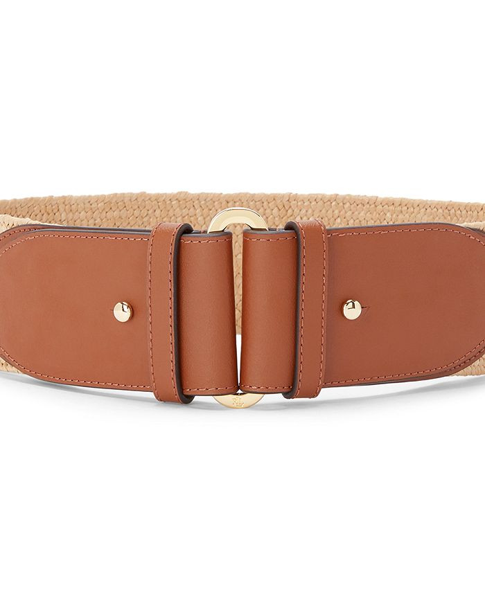Women's Straw Stretch Belt | Macys (US)