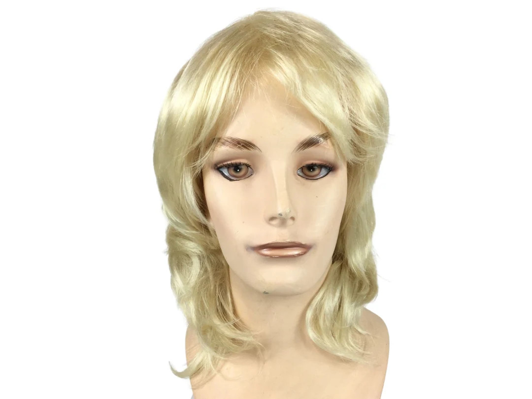 1970's SHAGGY Men's Style DELUXE Theatrical Costume Cosplay Blond Wig -Johnny 613 | Etsy (US)