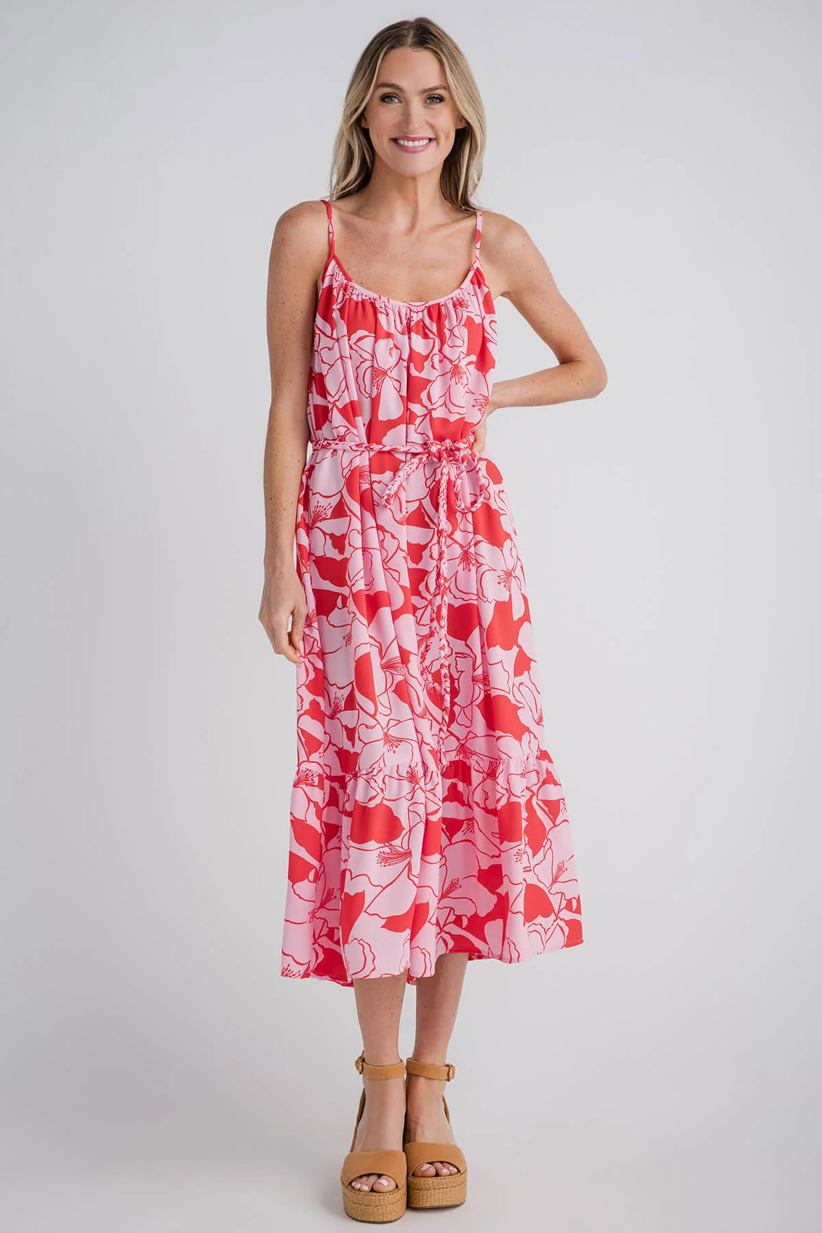 Sugarlips Scoopneck Midi Dress | Social Threads