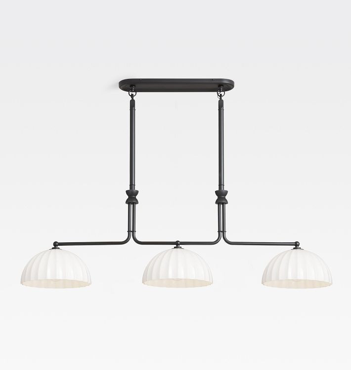 Enzo 60" Triple Linear Chandelier | Rejuvenation