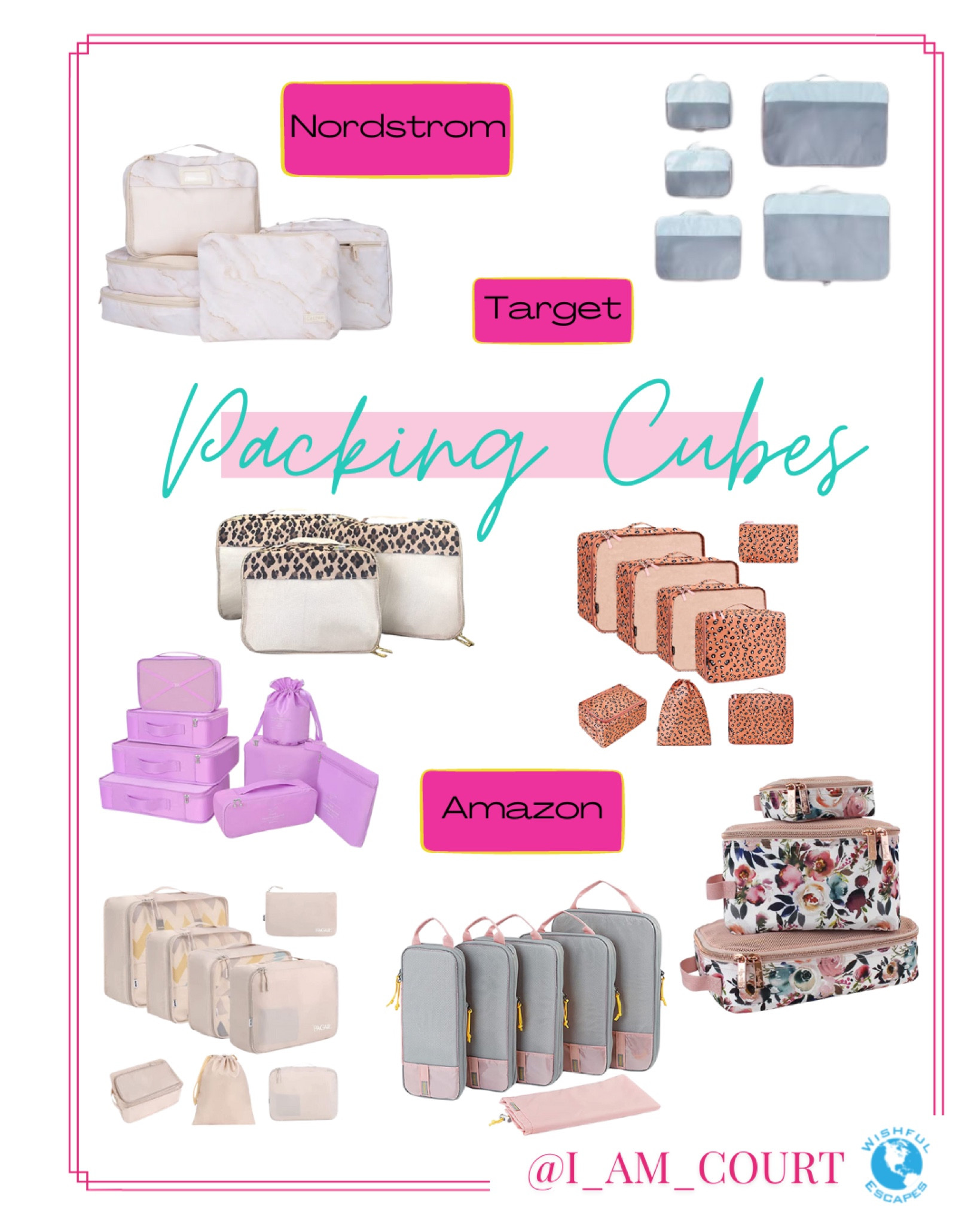 Organize your suitcase by using packing cubes!!

#LTKitbag #LTKtravel #LTKunder50