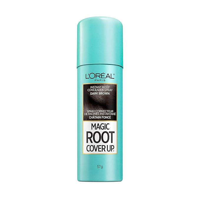 L'Oreal Paris Magic Root Cover Up Gray Concealer Spray Dark Brown 2 oz. | Amazon (US)
