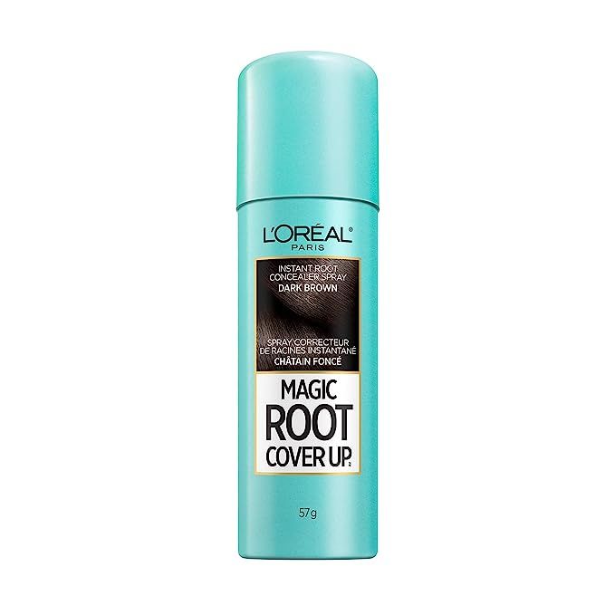 L'Oreal Paris Magic Root Cover Up Gray Concealer Spray Dark Brown 2 oz. | Amazon (US)