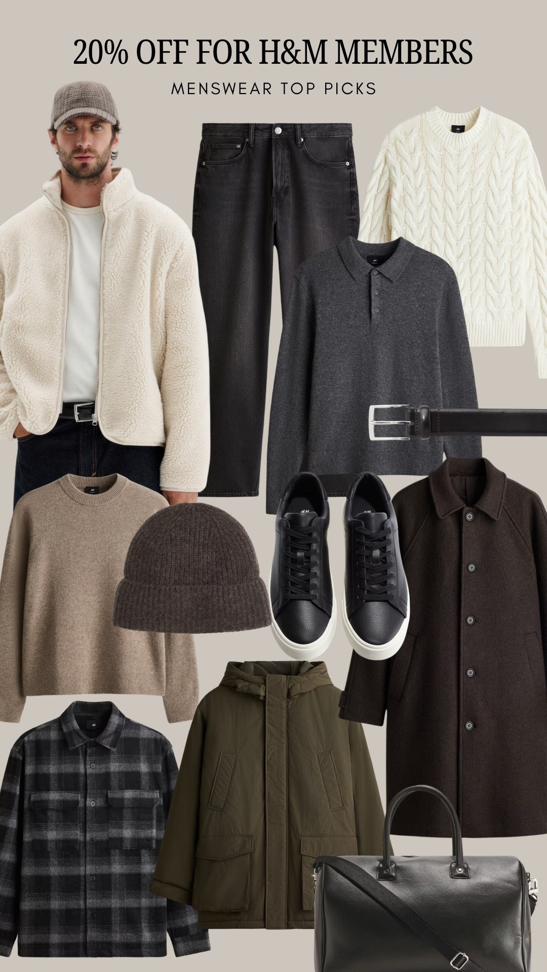 H&M menswear top picks - 20% off for Cyber week 

#LTKgiftguide #LTKmens #LTKCyberWeek