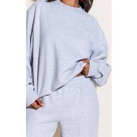 Ash Grey Pullover Sweatshirt | PrettyLittleThing US