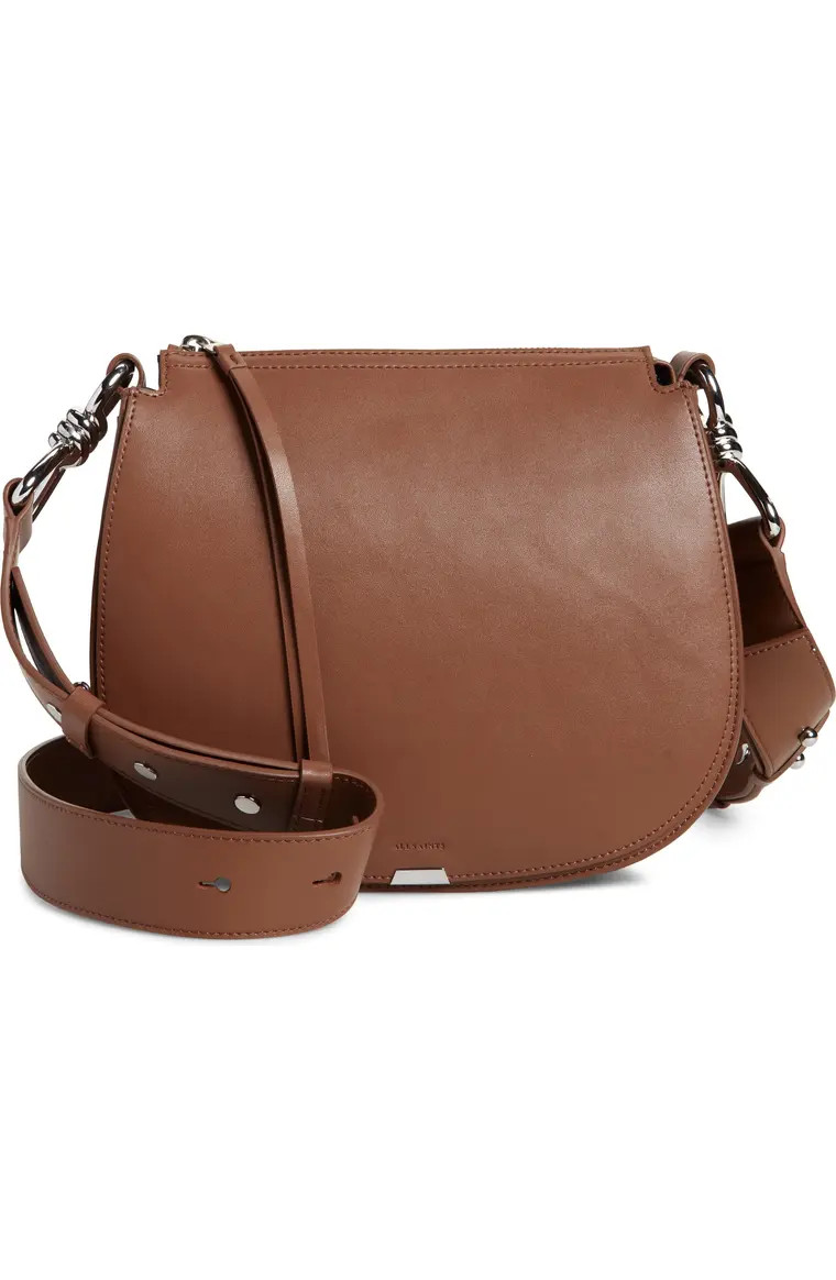 Captain Round Leather Crossbody Bag | Nordstrom