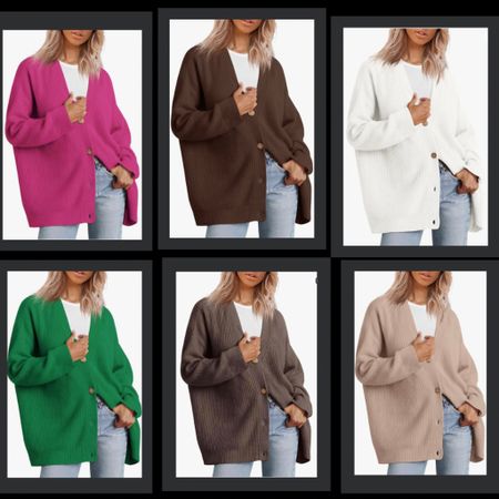 Several colors of my favorite oversized cardigan are on flash sale for half their usual price! I just ordered the pink and green. Great to brighten up a winter wardrobe but perfect for spring too! 

#sweater #sweaterweather #winter #winterstyle #cardigan 

#LTKfindsunder50 #LTKMostLoved #LTKsalealert
