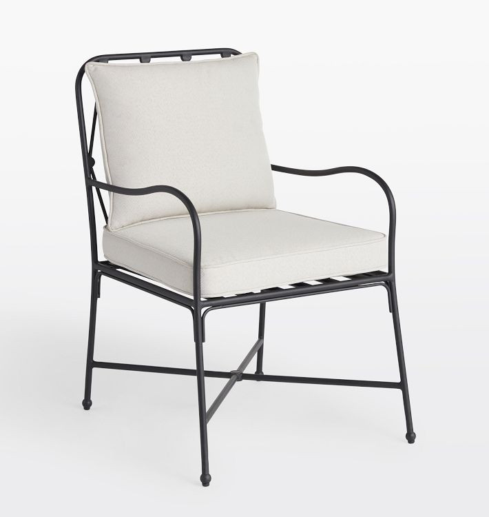 Cicely Outdoor Dining Armchair | Rejuvenation
