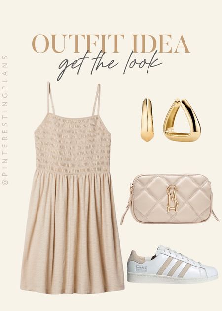 Outfit Idea get the look 🙌🏻🙌🏻

Summer dress, adidas sneakers, camera Steve Madden bag, earrings 

#LTKShoeCrush #LTKSeasonal #LTKStyleTip