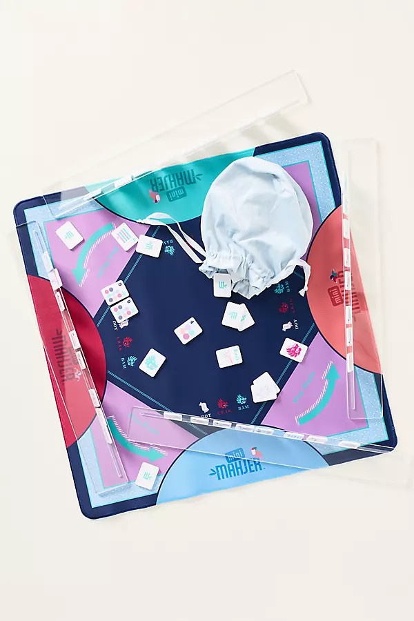 Mini Mahjer Kids Mahjong Game Set | Anthropologie (US)