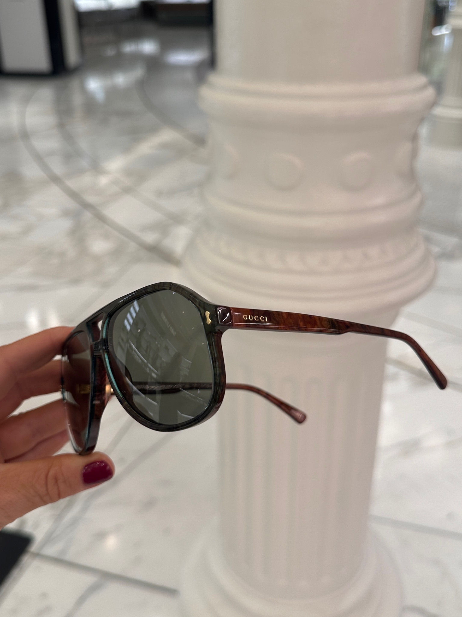 Gucci aviator sunglasses are a whole new VIBE 💖✨🤎 #gucci 

#LTKeurope #LTKireland #LTKautumn