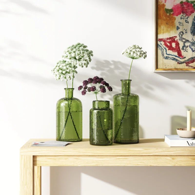Willarae Handmade Glass Table Vase | Wayfair North America