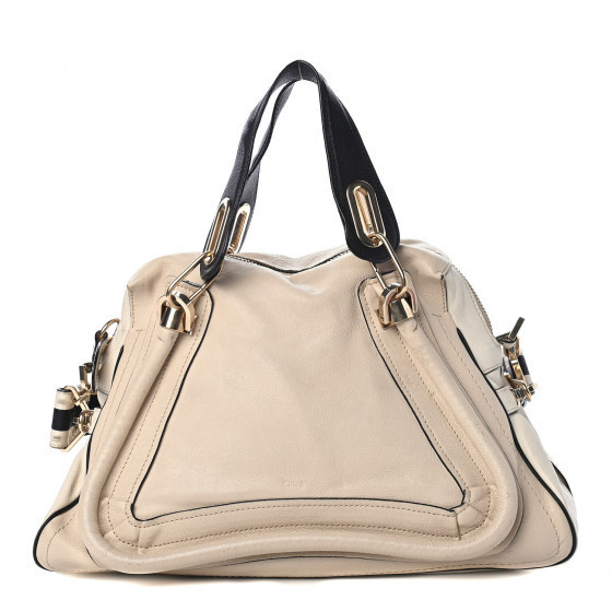 CHLOE

Calfskin Medium Military Paraty Black White | Fashionphile