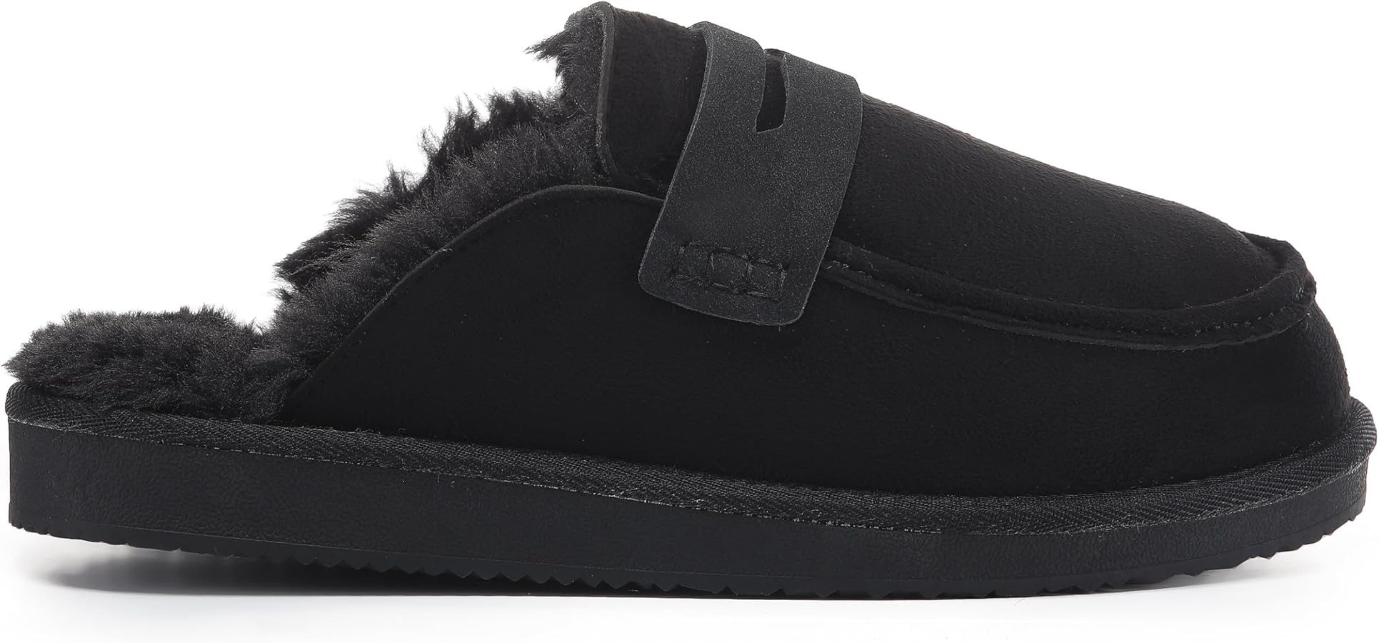 Polar Women\u2019s Faux Fur Lined Penny Loafer Slip On Slippers \u2013 Suede Upper, Cozy Faux Fur... | Amazon (UK)