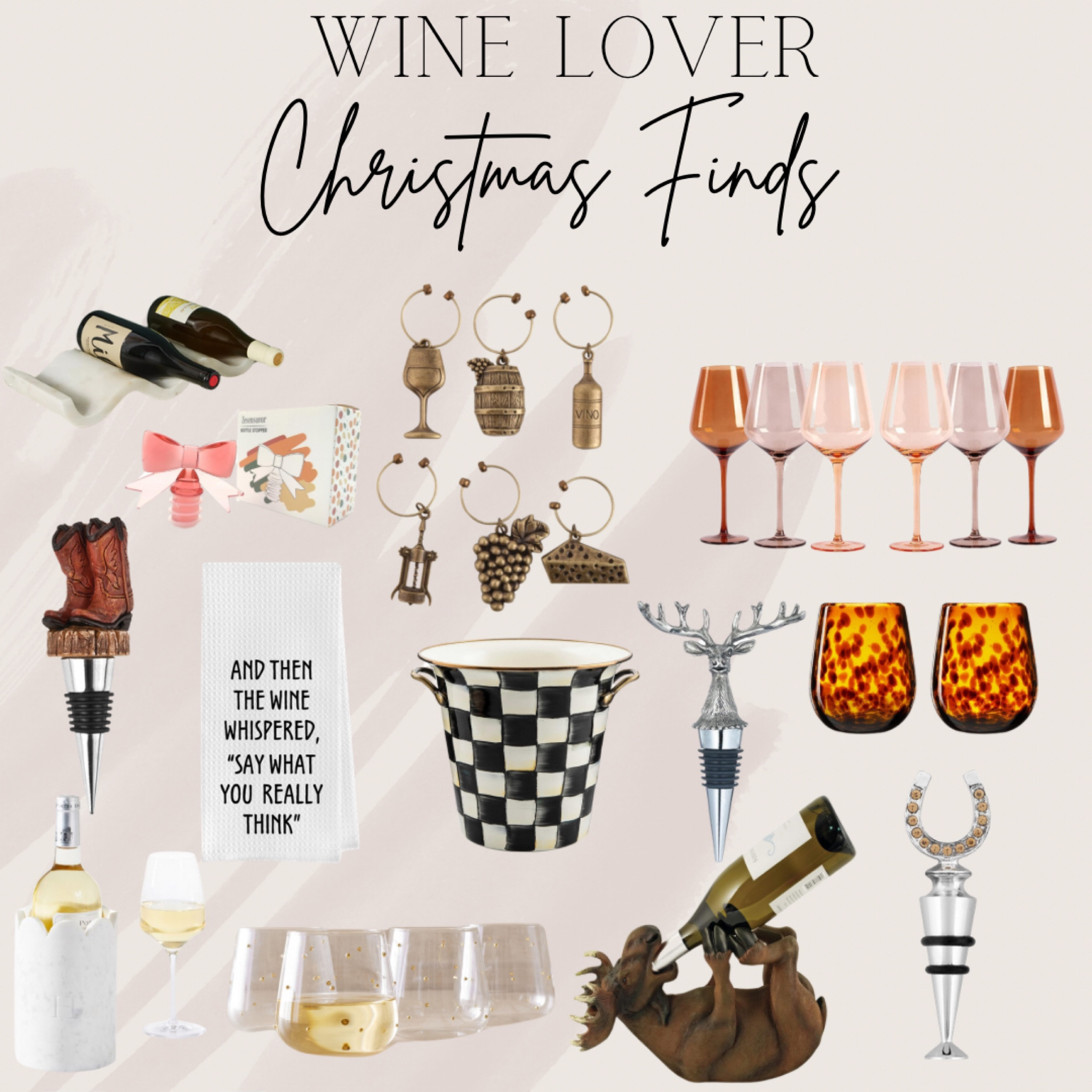 Christmas finds for the wine lover in your life!🍷

#LTKSeasonal #LTKGiftGuide #LTKHoliday