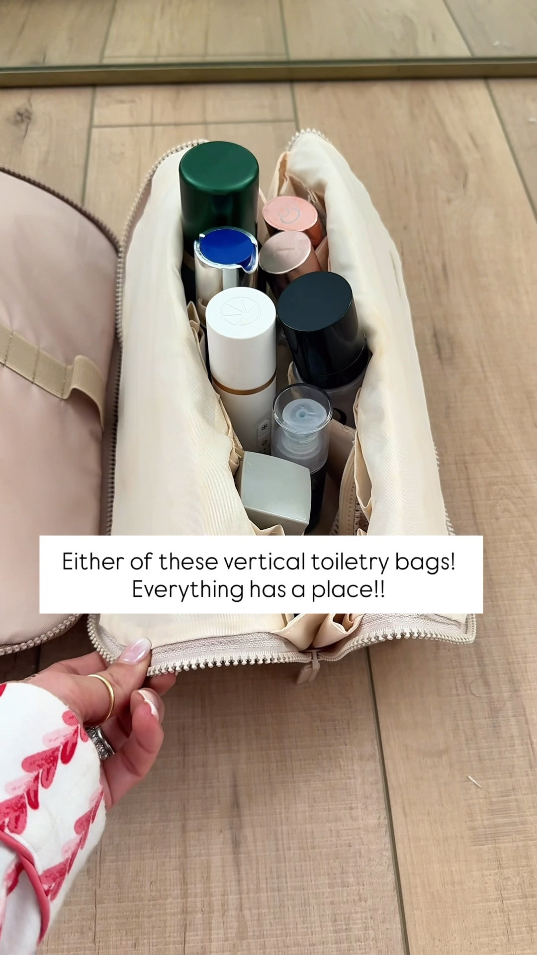 Things I’d buy immediately if I lost them today! I love these vertical toiletry bags for travel! Everything has a place. The parallel is worth the splurge if it’s in your budget (I have sizes large and medium), but the Amazon one is still a great affordable option.  

#LTKmorningroutine #LTKTravel #LTKselfcare