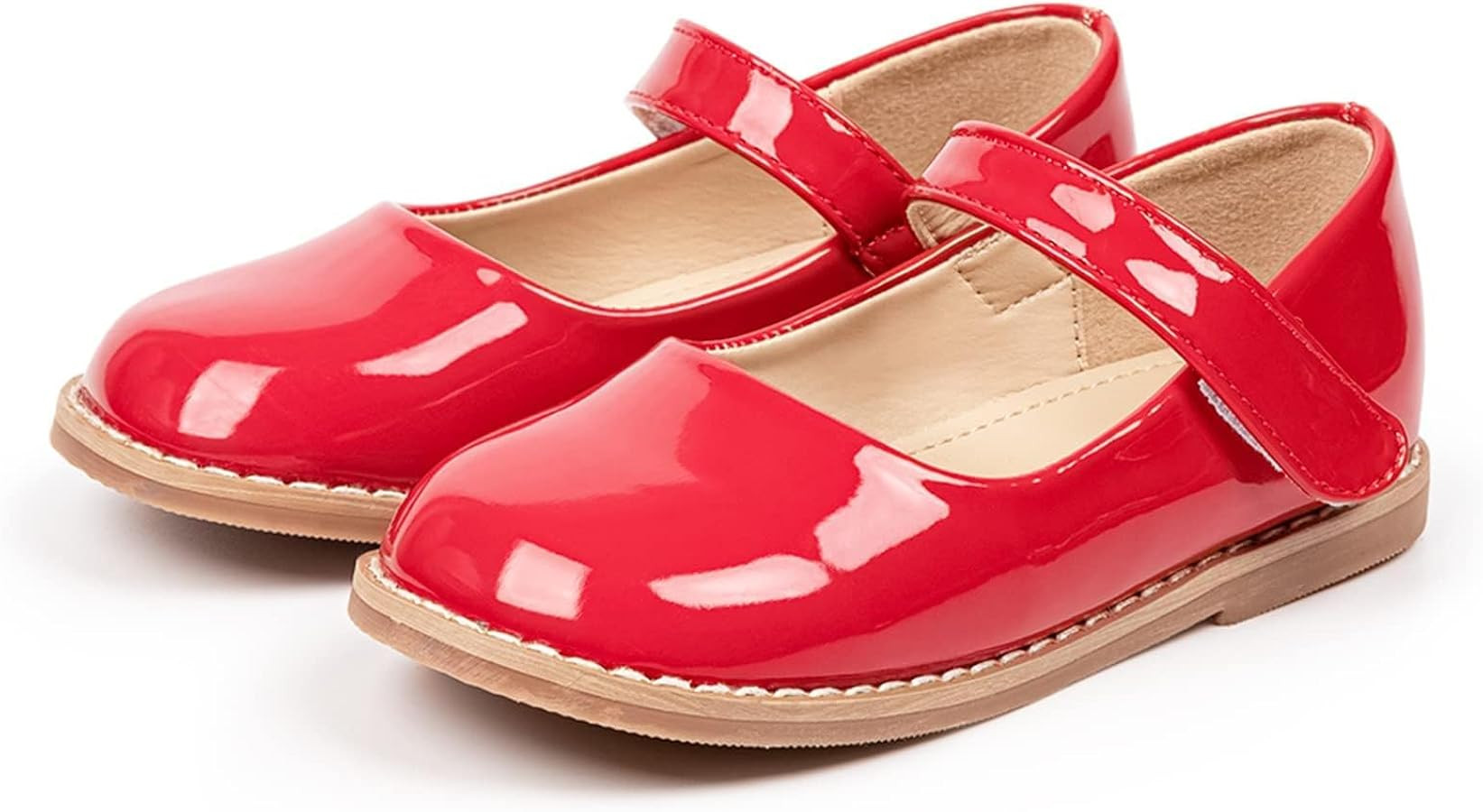 Toddler Girls Mary Jane Dress Shoes Ballet Flats Little Girls Soft Slip-On Bowknot Princess Shoes... | Amazon (US)