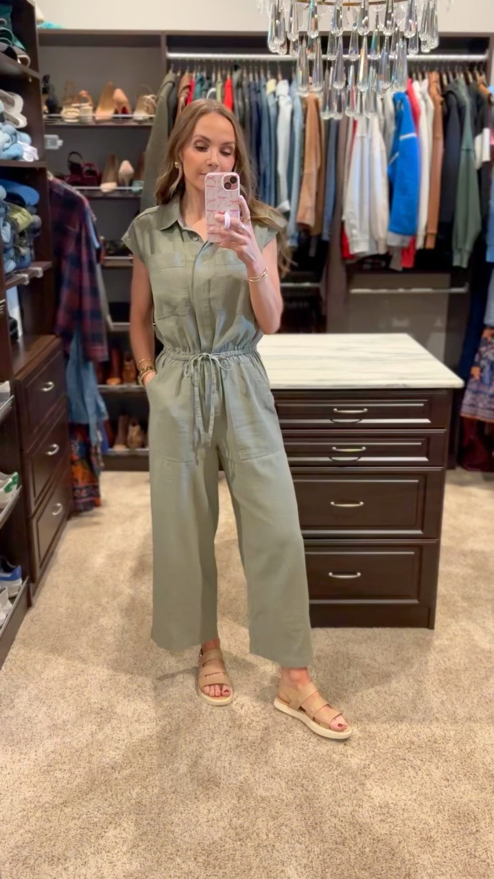  30% off linen jumpsuit @target this weekend! Limited stock, it’s such a great piece for summer! 

 

#LTKSaleAlert #LTKSeasonal #LTKFindsUnder50