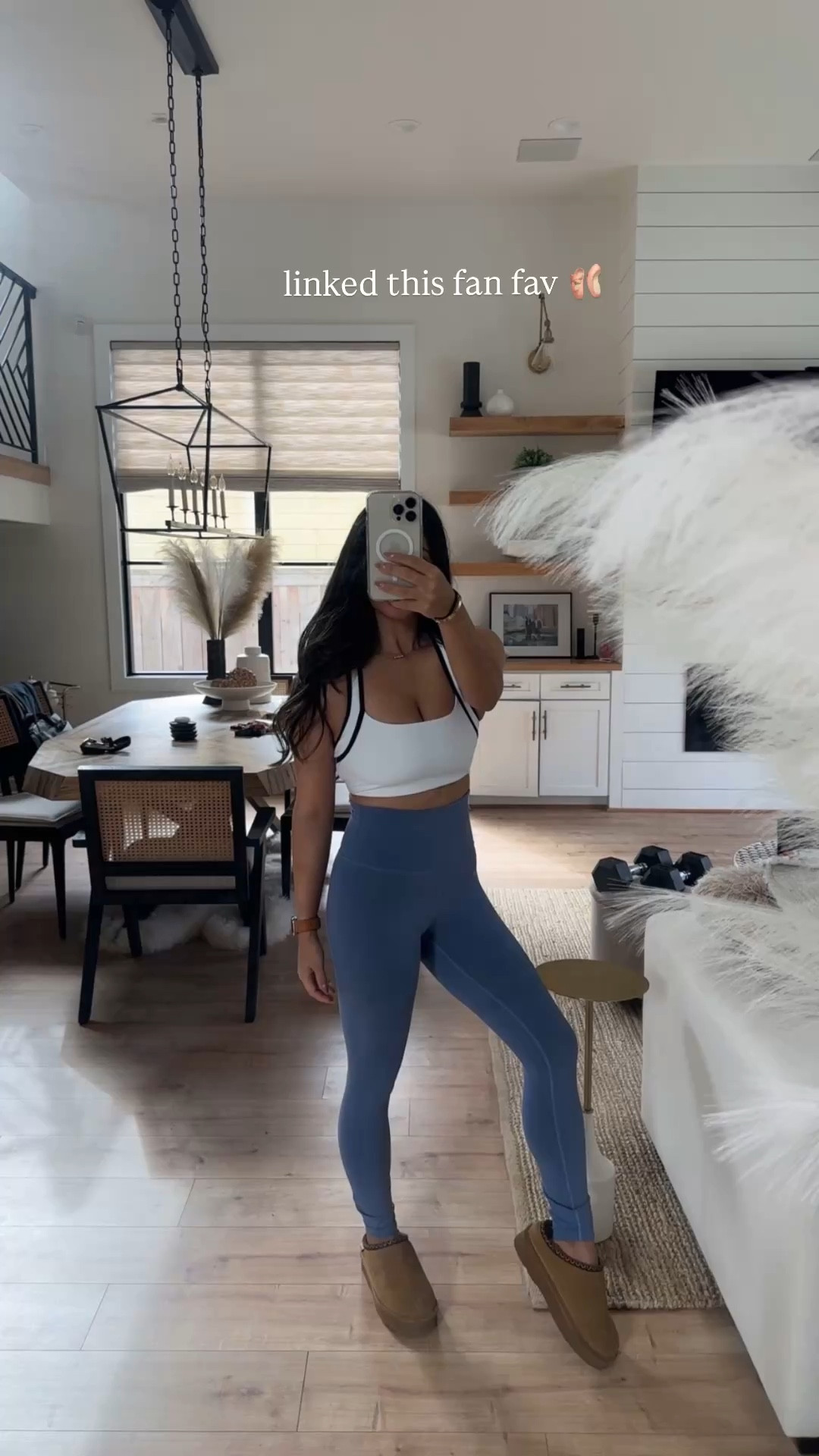 Lululemon Pilates outfit. Pink leggings. Soft bra. Pilates fit. Lululemon tank and leggings. Workout outfit/ activewear. Gym fit. Lemon lime. High neck energy sports bra. Leggings with pockets. Athlesiure. Travel outfit. Lululemon leggings. Black leggings.  Airport fit. Casual outfit. College sweatshirts. NFL. NBA. University T-shirt. Sweatshirts. College gear. Football. Basketball. Soccer. Tennis. Pickleball outfit. Activewear. Winter outfit. 

Pilates outfit. Yoga outfit. Travel outfit. Activewear. Barre outfit. Solidcore. Hot yoga. Lululemon outfit. Gym outfit. Fitness outfit inspo. Alo yoga socks. Grip socks. Uggs slippers. Uggs boots. Winter boots. Winter shoes. HIIT outfit inspo. Crop tshirt. Crop shirt. Lululemon top on sale. Lululemon leggings. Black leggings. Non slip socks. Yoga. Ballet outfit. Errands outfit. Short sleeve shirts and tee’s. Leggings with pockets. 

#LTKActive #LTKTravel #LTKFitness

  

#LTKGiftGuide #LTKActive #LTKTravel

#LTKTravel #LTKActive #LTKPetite

#LTKgrwm #LTKfitnessgoals #LTKvlog

#LTKootd #LTKgrwm #LTKfitnessgoals