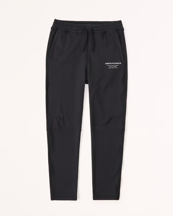 active logo taper sweatpants | Abercrombie & Fitch (US)