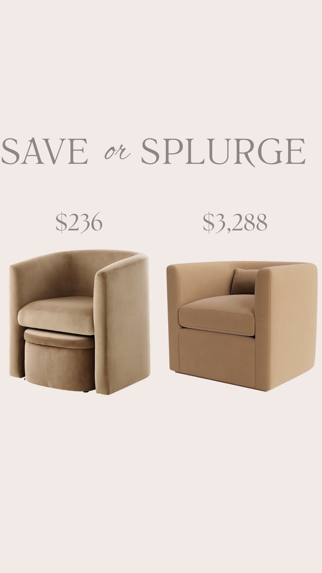 Save vs splurge 

#LTKHome