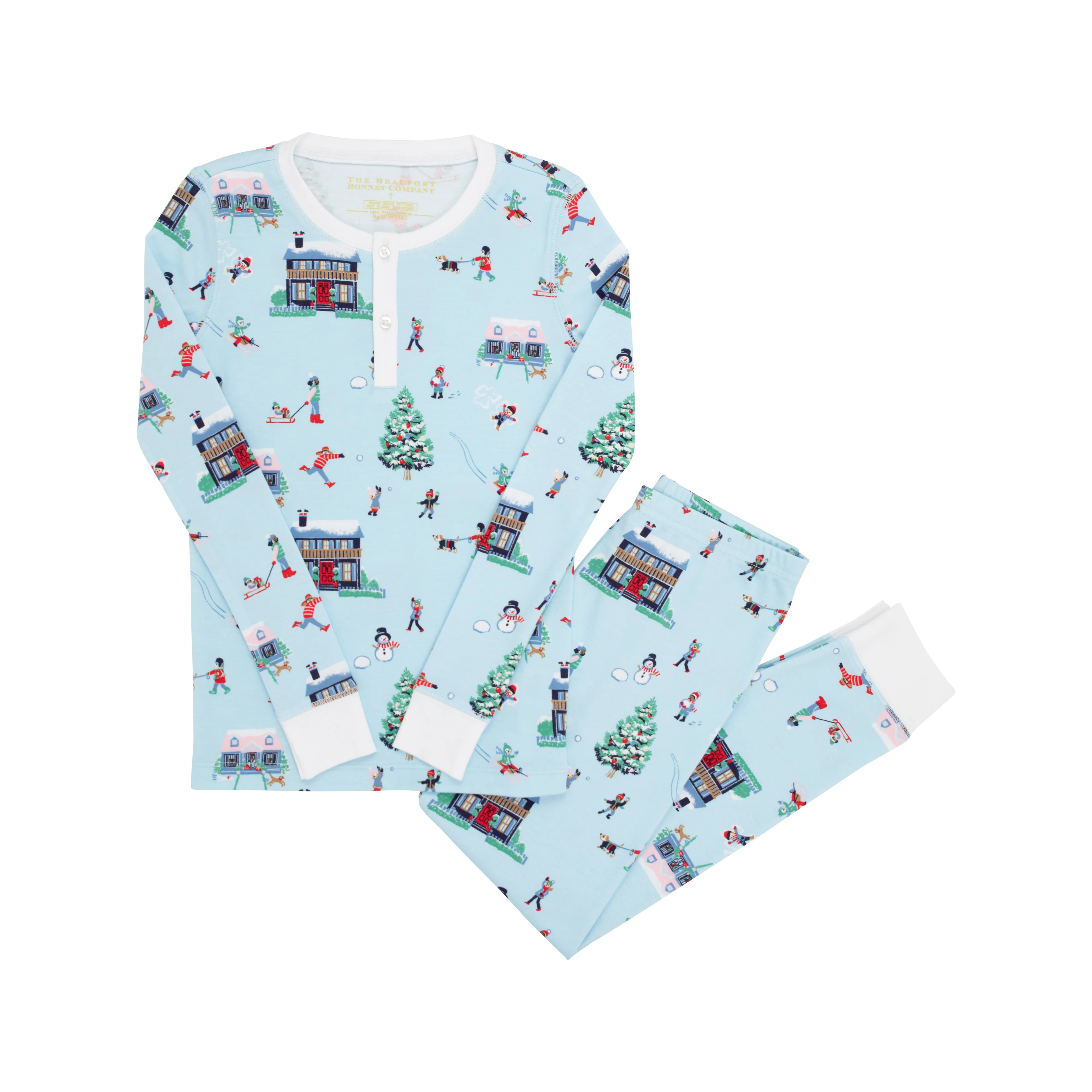 Sutton's Sweet Dream Set (Unisex) - Catalpa Christmas with Worth Avenue White | The Beaufort Bonnet Company