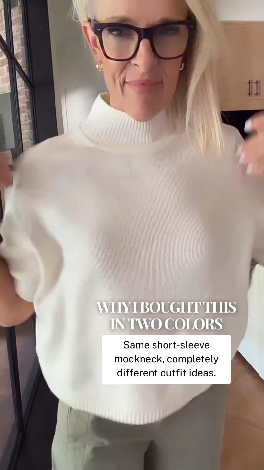 I really love pieces that make getting dressed easy, and this short-sleeve mockneck is one of those for me. I styled it two ways here, it works beautifully with trousers or jeans, and you could easily change the look with flats, sneakers, or loafers. This is exactly the kind of versatile wardrobe staple I like having in my closet.

#LTKootd #LTKgrwm #LTKOver40