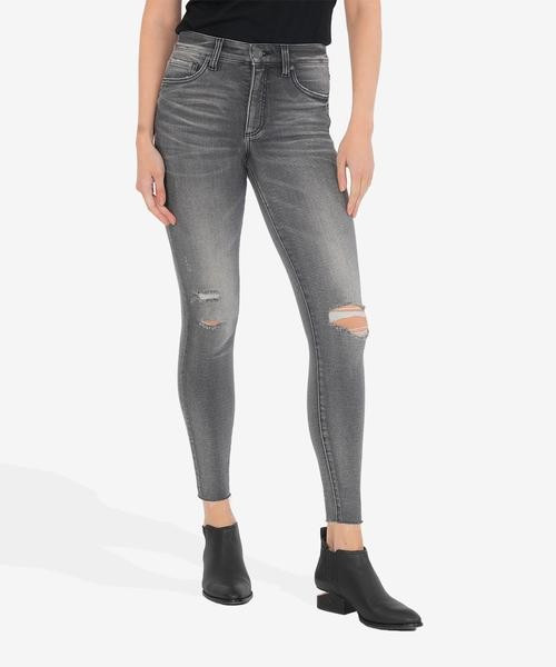 Connie High Rise Fab Ab Slim Fit Ankle Skinny (Eco Friendly, Act Wash) | Kut From Kloth