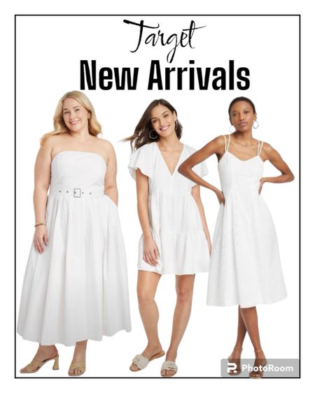 Target white summer dresses. Plus and Misses. Sizes XS to 4X. 

#whitedress
#targetdresses
#summeroutfits

#LTKfindsunder50 #LTKstyletip