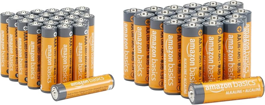 Amazon Basics AA & AAA High-Performance Alkaline Batteries Value Pack - 24 Double AA Batteries an... | Amazon (US)