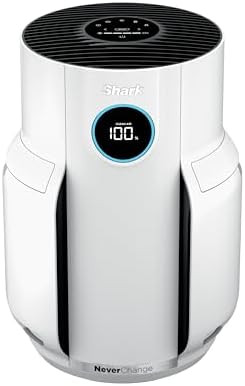 Shark Air Purifier for Home, NeverChange, for Large Room, Bedroom, Home Office, HEPA-Exceeding Fi... | Amazon (US)