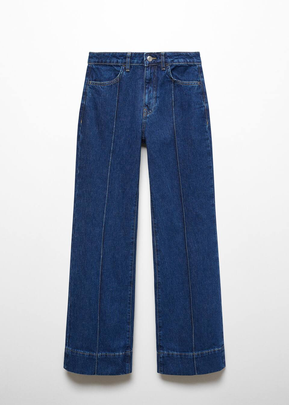 Search: Wide leg jeans with seams (2) | Mango United Kingdom | MANGO (UK)