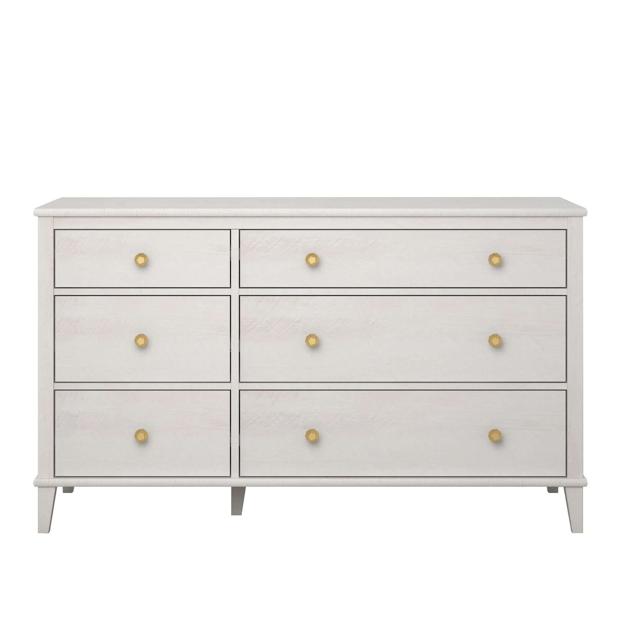 Little Seeds Monarch Hill Poppy 6 Drawer Dresser, Ivory Oak | Walmart (US)