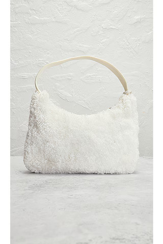 Prada Re-Edition 2000 Terry Shoulder Bag in White | Revolve Clothing (Global)
