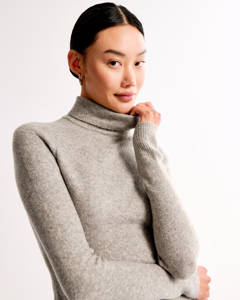 Women's Slim Turtleneck Sweater | Women's Tops | Abercrombie.com | Abercrombie & Fitch (US)