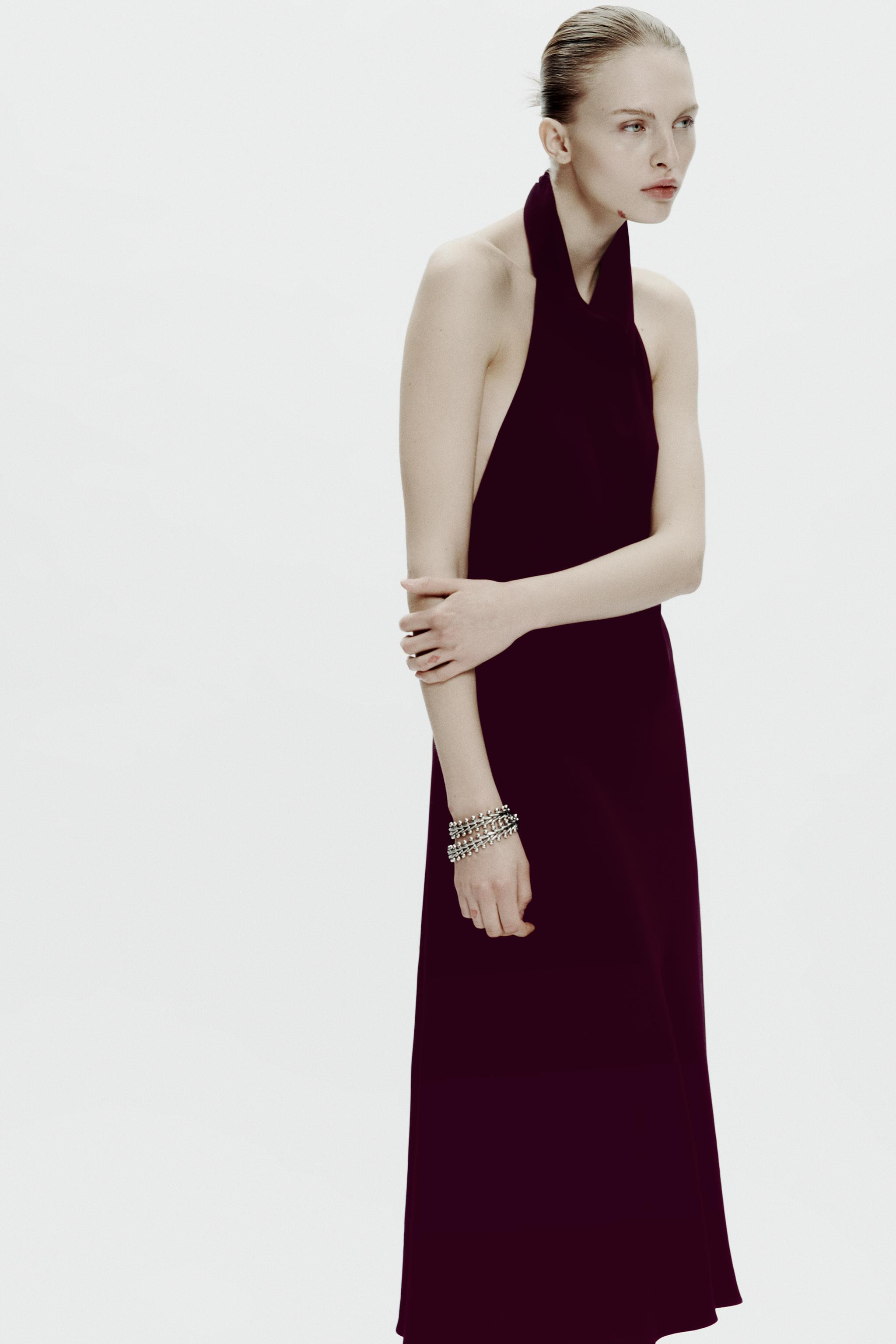 HALTER DRESS ZW COLLECTION | Zara US