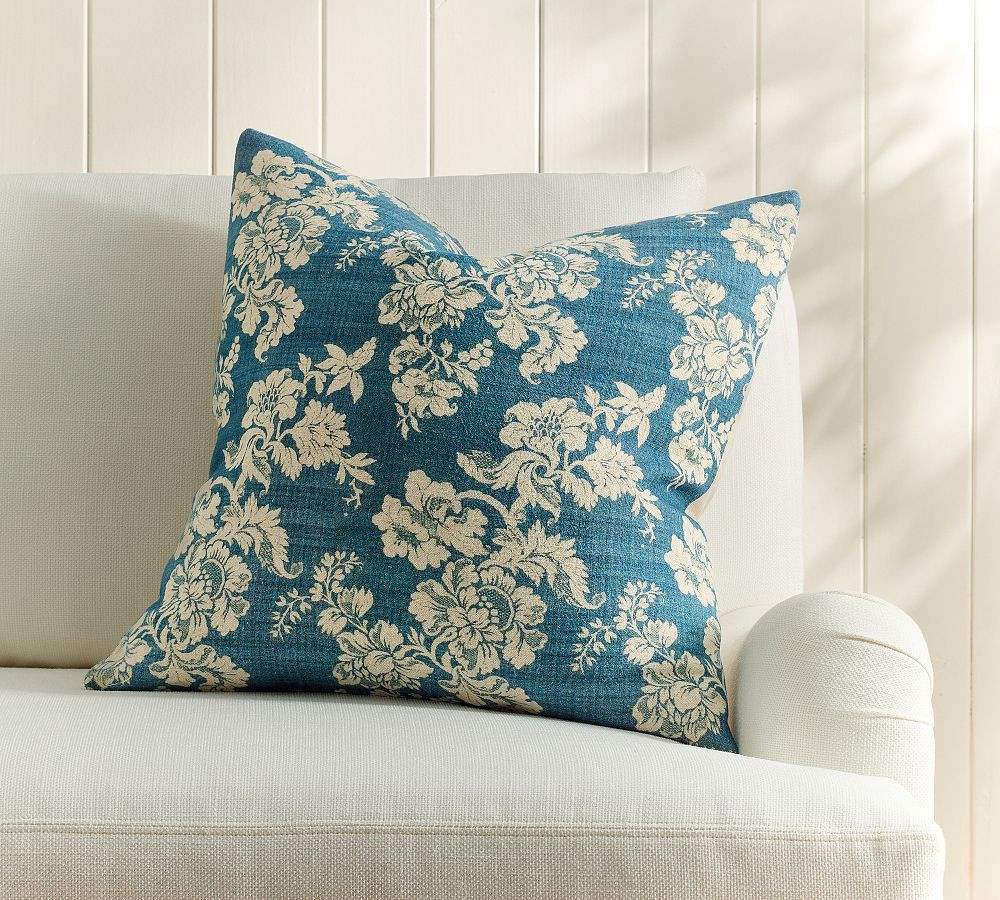 Aria Printed Pillow Cover | Pottery Barn (US)