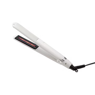 YA-MAN Spa Styler Straight + Wave 2-in-1 Flat Iron & Curler - White - 1" | Target