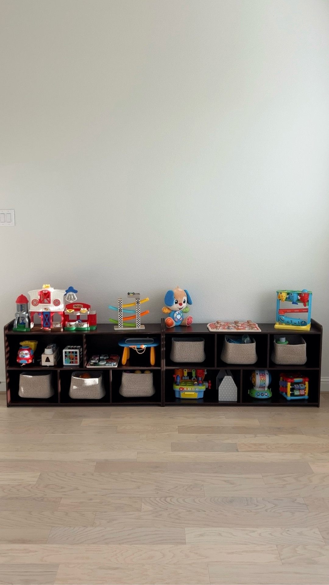 part two of the ✨playroom project✨ ft these toy storage shelves i found under $75 😮‍💨 the color & size is perfection, & they also come in 2 other sizes & 2 other colors! added them to my Itk as well as these amazon baskets for toys 🪀🚂🧸 


#playroom #playroominspo #homeproject #toddlerplayroom #playroommakeover

#LTKHome #LTKKids #LTKSaleAlert