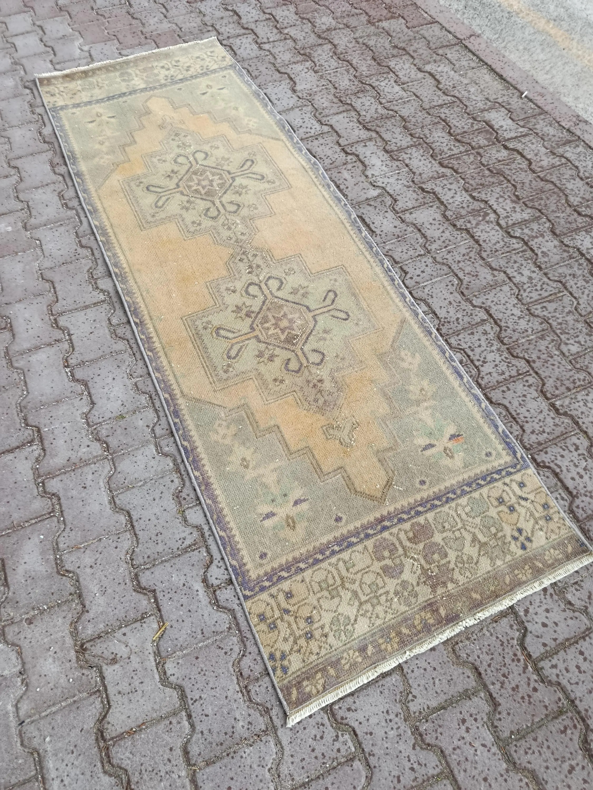 Runner 3x8, Home Decore Rug, Anatolian Rug, Entryway Rug, Skinny Runner, Corridor Rug, Oushak Runner, 3x8 Rug,2.8x8.2 feet, Tax Free USA | Etsy (Global)