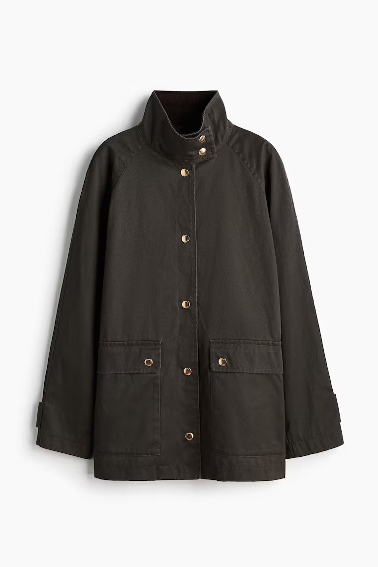 H & M - Oversized Cargo Jacket - Green | H&M (US, CA, MX)