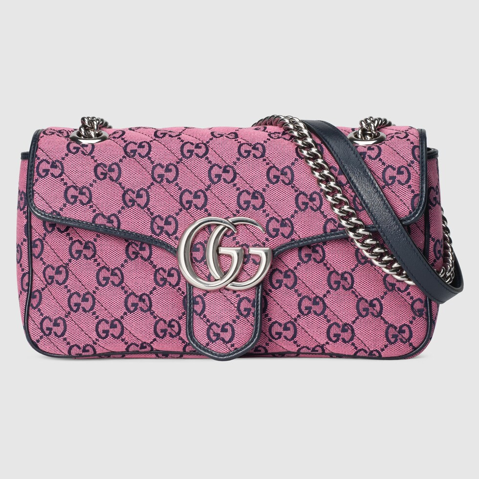 GG Marmont multicolor small shoulder bag | Gucci (US)