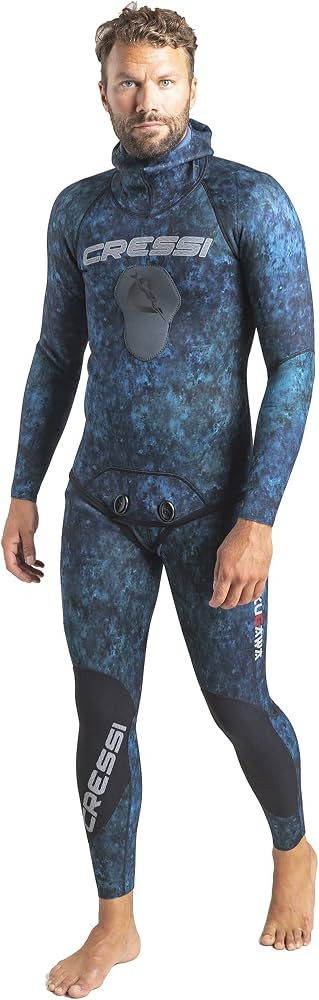 Cressi Spearfishing and Freediving Wetsuit with Loading Chest Pad, Knee Protection, Anatomical De... | Amazon (US)