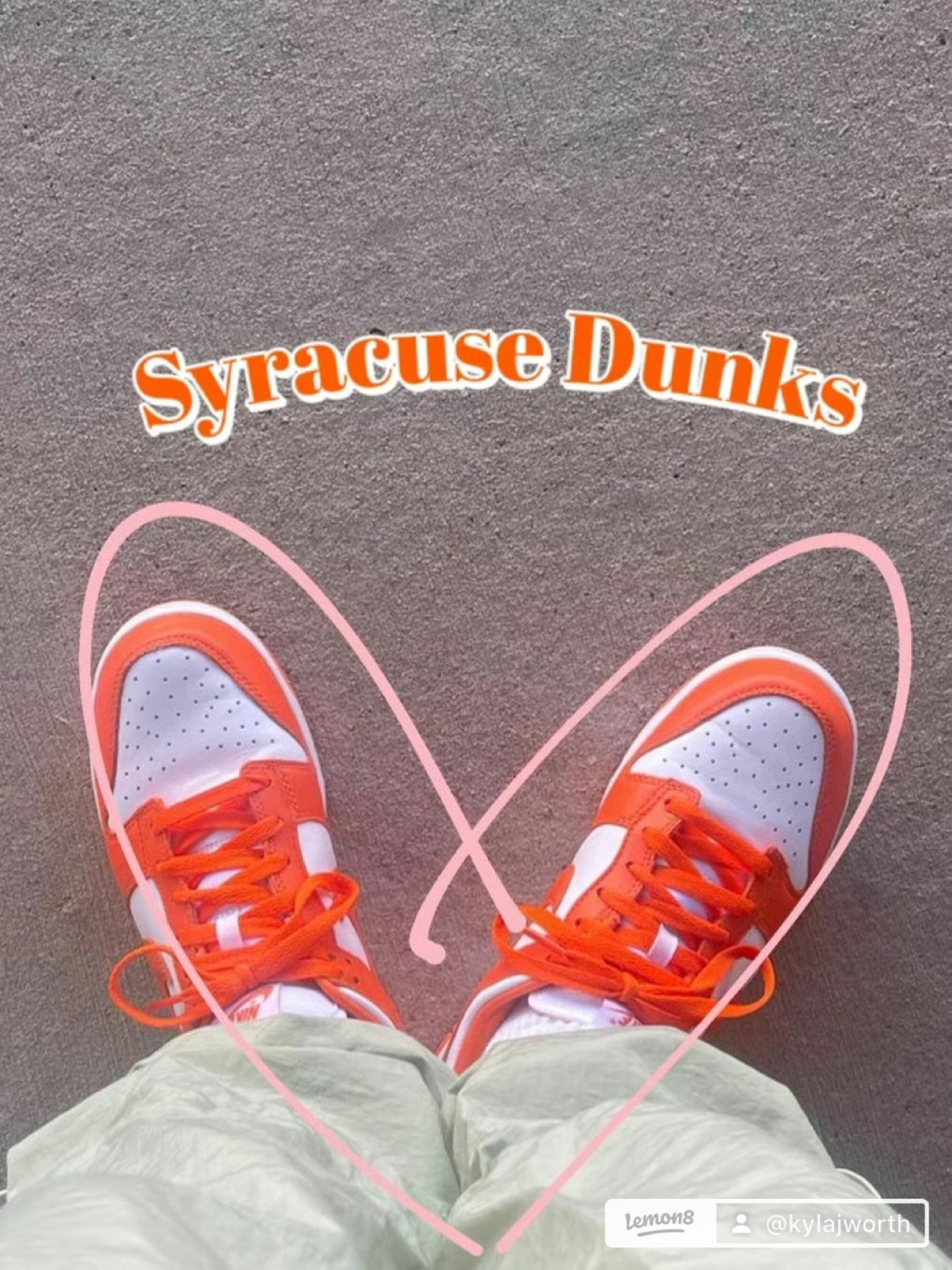 My favorite sneakers for a POP of color! #dunklows #syracusedunks #sneakers 

#LTKshoecrush #LTKGiftGuide #LTKstyletip