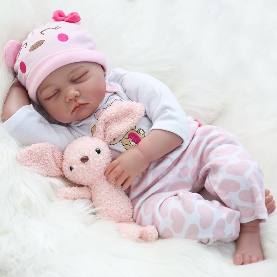 Kaydora Reborn Baby Dolls - 22 Inch Soft Weighted Body Lifelike Newborn Girl Doll, Handmade Silic... | Amazon (US)
