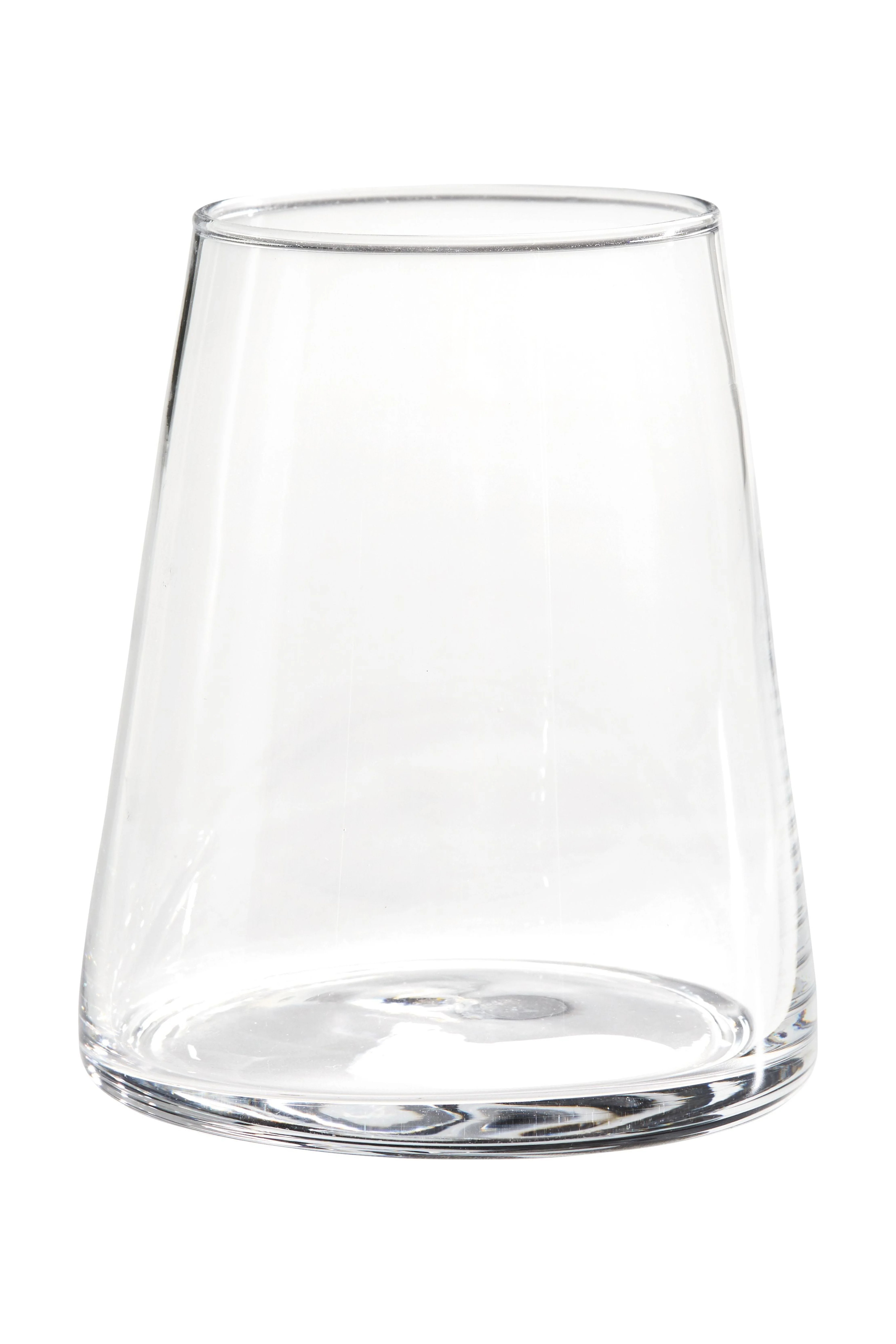 Better Homes & Gardens Clear Flared Stemless Wine Glass, 4 Pack | Walmart (US)