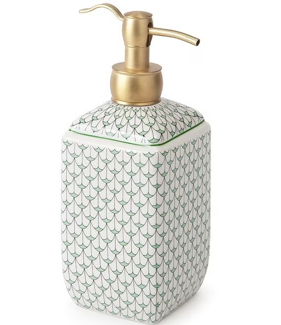Aubrey Collection Porcelain Lotion Pump Dispenser | Dillard's